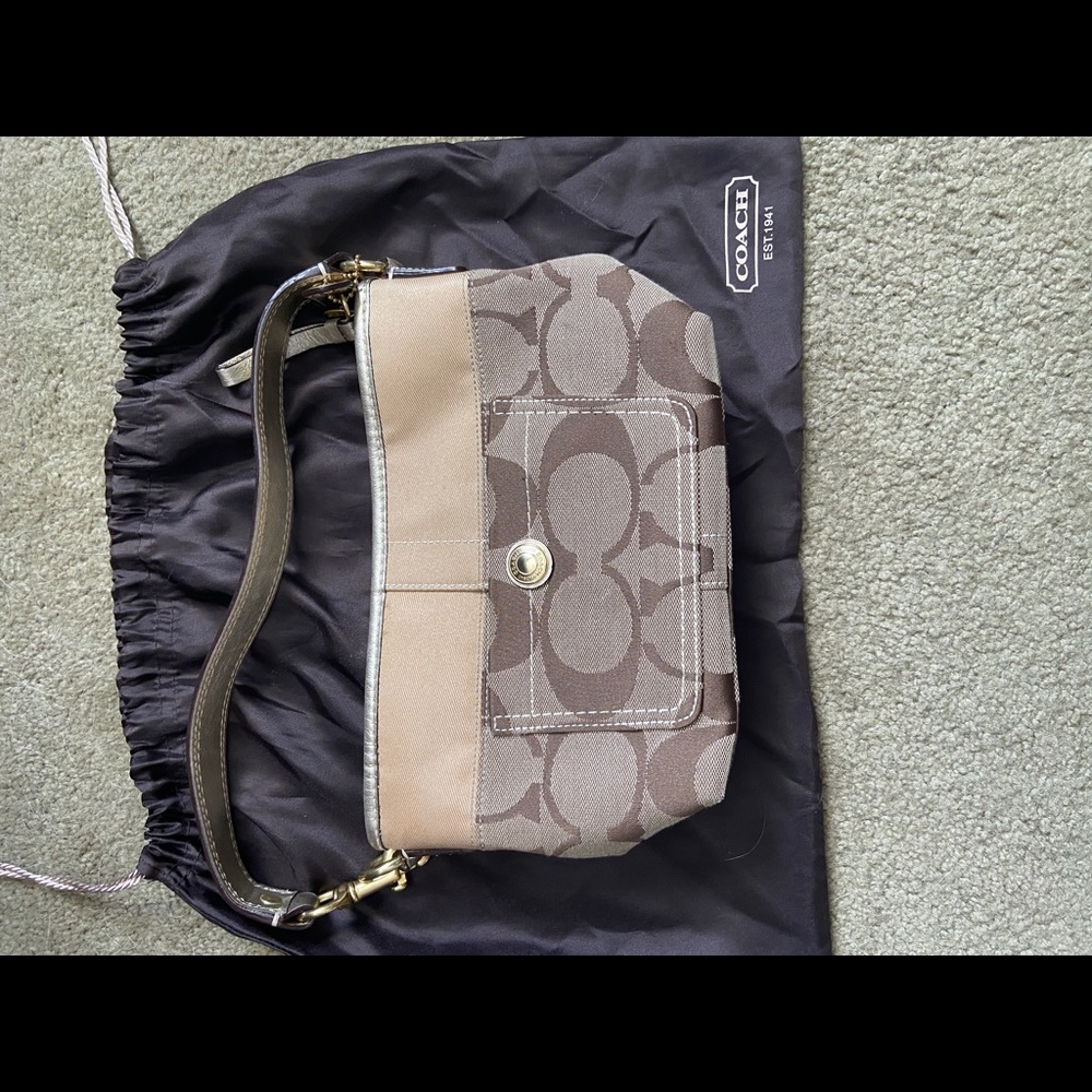Gold Coach purse